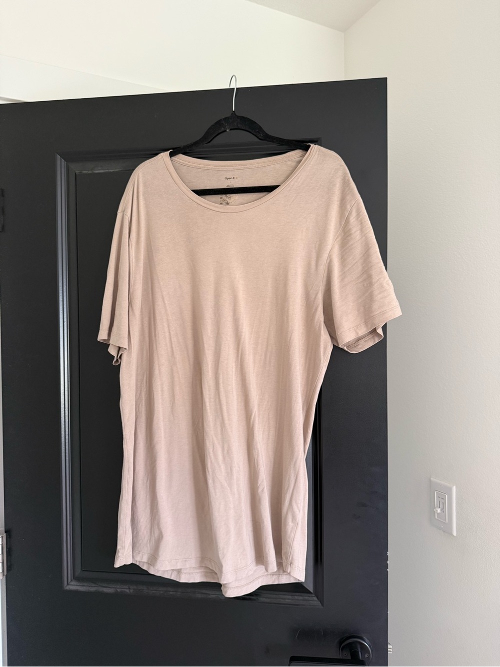 Men's Short Sleeve Crewneck Tee - Beige